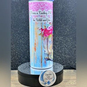 Cowgirl Tumbler, Boots Tumbler